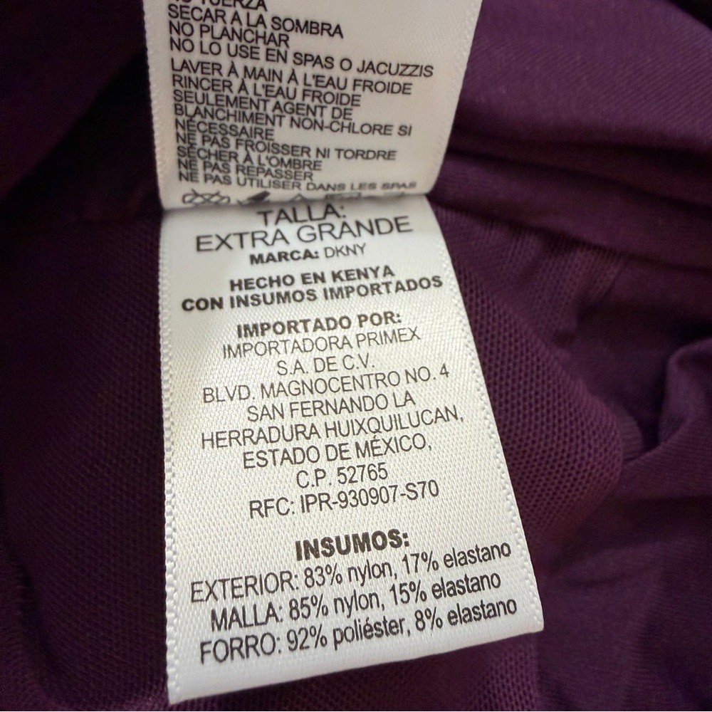 DKNY Sport 1 pc Convertible Strap Swimsuit - Picture 12 of 14
